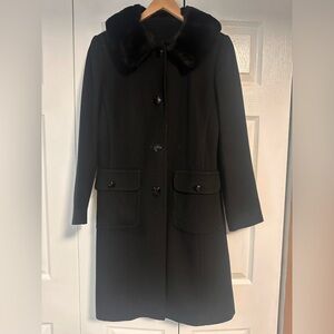 Elegant Black Women's Coat